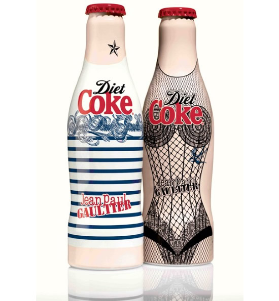 дизайн бутылки кока-кола от Жан Поль Готье 
